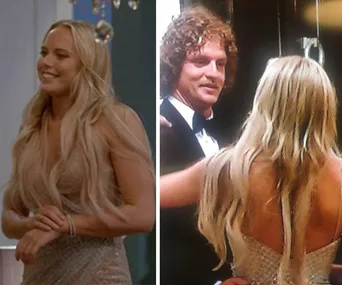 The Bachelor Cassandra Wood's hair extensions