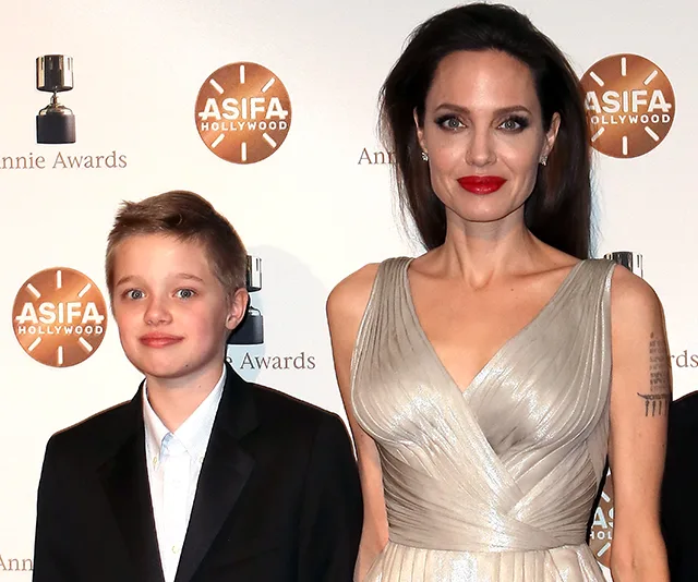 Angelina Jolie and Shiloh Jolie-Pitt