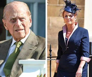 Sarah Ferguson and Prince Philip