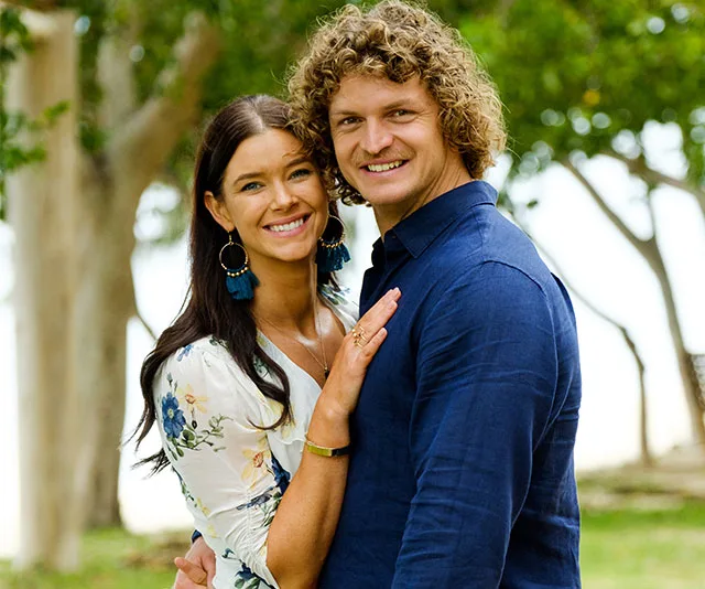 Nick Cummins and Brittany Hockley