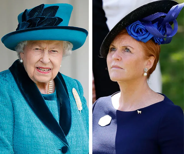 The Queen and Sarah Ferguson