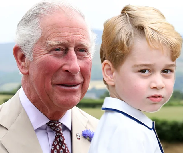 Prince Charles and Prince George