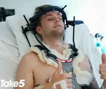broken neck