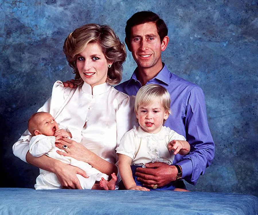 princess diana prince harry prince william