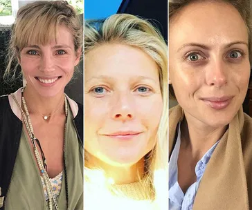 Celine Dion's no-make-up look