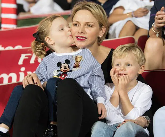 Princess Charlene, Prince Jacques, Princess Gabriella