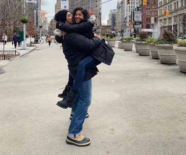 James Stewart and Sarah Roberts’ romantic New York holiday