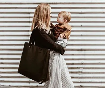 Stylish nappy bags