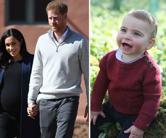 Meghan Markle, Prince Harry, Prince Louis