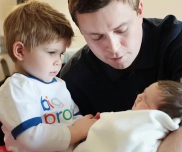 Introducing your toddler to the new baby