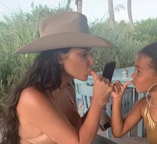 Kim Kardashian sparks parenting controversy after posting new photo of daughter North