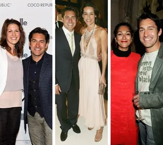 Jamie Durie with different women at various events, smiling and posing for photos.