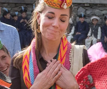New picture shows the very special accessory Duchess Catherine brought with her to Pakistan