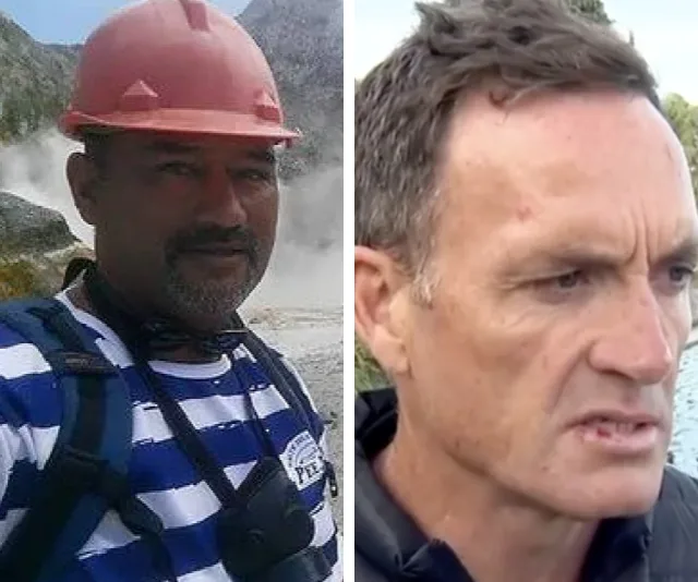 Meet the volcano disaster heroes who charged back into the crater to save others