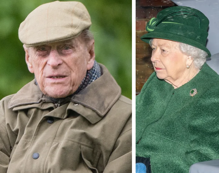 Two elderly individuals, one in a flat cap and coat outdoors, the other in a green hat and coat indoors.