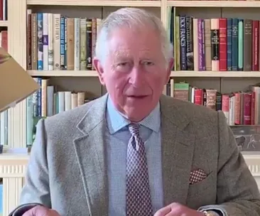 Prince Charles is seen for the first time since coronavirus diagnosis in a rare home video from isolation