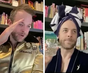 Hamish Blake’s funniest gatecrashed Zoom meetings