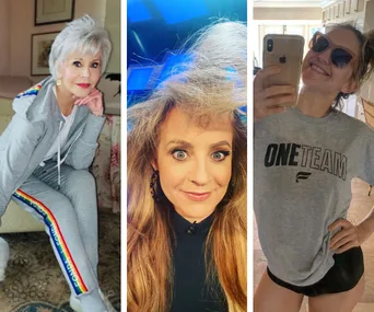 Dust off those biscuit crumbs and slip into your finest elasticised pants: Let these celeb iso icons inspire you to be your best quarantine self
