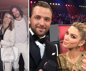Hands off Delta! Delta Goodrem’s boyfriend warns her ex Darren McMullen to stay away, as the former lovers reunite on The Voice
