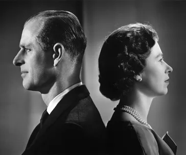 Queen Elizabeth and Prince Philip 