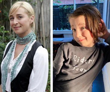 Asher Keddie shares extremely rare new photos of her son – and fans can’t believe how much he looks like her!