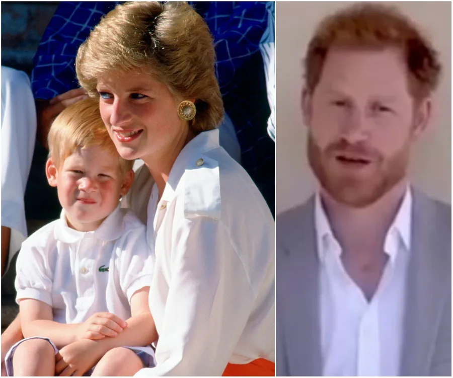 Mother and young son sitting together; adult man speaking in another frame.
