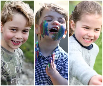 Princess Charlotte and Prince George
