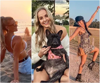 We’ve reached peak Instagram with these sunset + bikini + puppy-clad profiles belonging to the 2020 Bachelor contenders