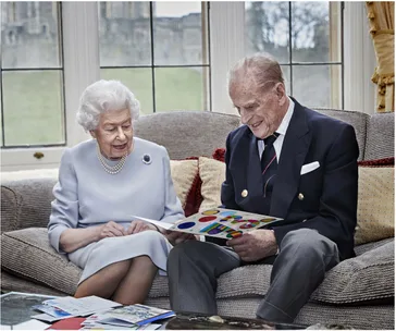 NEW ROYAL PHOTO: The Queen and Prince Philip make a rare appearance for their 73rd wedding anniversary – and there’s a very sweet detail