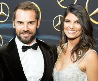 Zoë Ventoura and Dan MacPherson share a rare new photo of son Austin to mark his first birthday