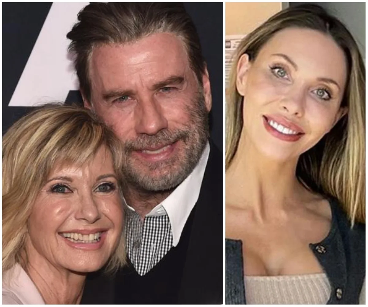 Two images: Left - two people smiling closely, Right - a person smiling widely.