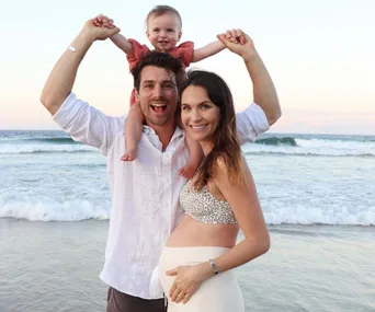 Bachie baby joy! Matty J and Laura Byrne have officially welcomed a baby girl with the sweetest name