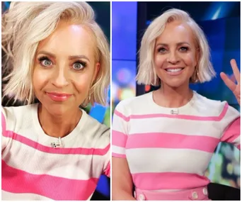 Carrie Bickmore debuts her chic new chop on The Project – and fans are loving it