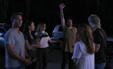 The first look at Angie Kent, Lincoln Lewis and John Jarratt’s new horror film is here, and it’s not for the feint-hearted