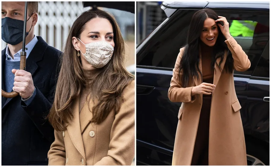 kate middleton brown coat