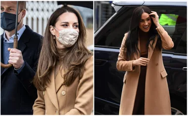 kate middleton brown coat 