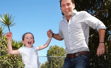 Karl Stefanovic shares a sweet tribute to daughter Willow with an equally cute throwback photo