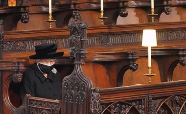 Without saying a word, The Queen sent a message much deeper than that of her own vulnerability by sitting alone at her husband’s funeral