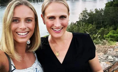 Sylvia Jeffreys and sister 