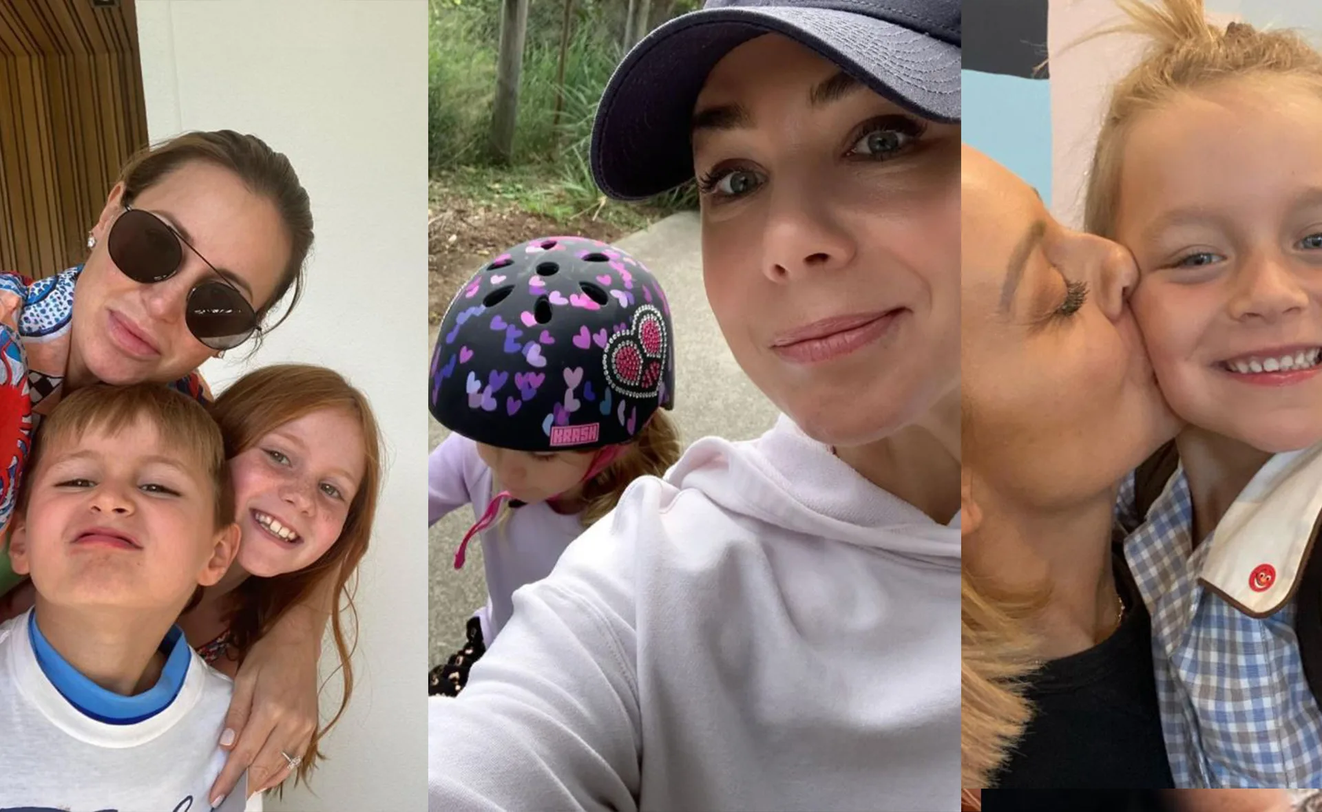 Roxy Jacenko, Carrie Bickmore, Kate Ritchie parenting moment