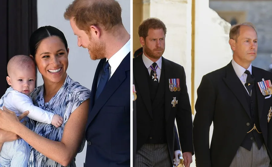Prince Harry, Duchess Meghan, Prince Edward