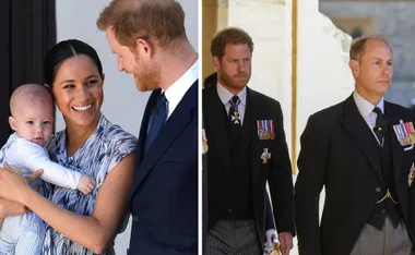 Prince Harry, Duchess Meghan, Prince Edward