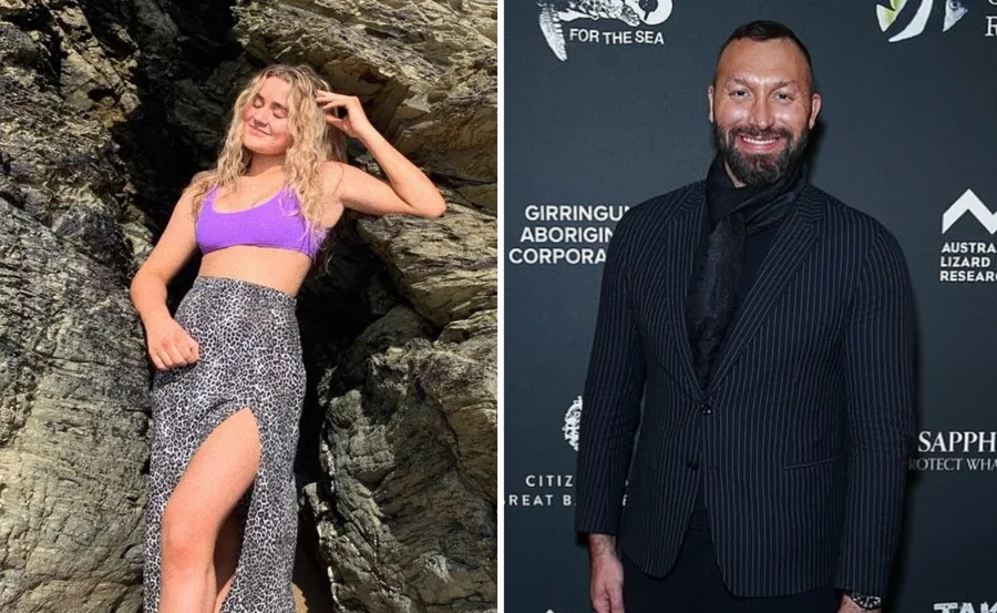 Ian Thorpe and Tilly Ramsay