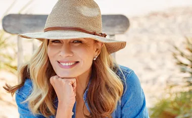 EXCLUSIVE: Deborah Hutton shares her biggest sun safety regret one year after viral skin cancer photo