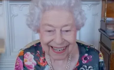The Queen is all smiles in a reassuring new video after her latest health scare