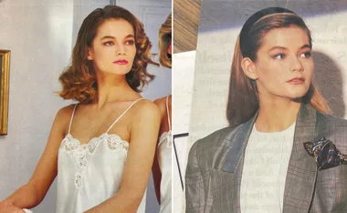 Guess who! A beloved Aussie television personality just posted these stunning throwback pics of her modelling days