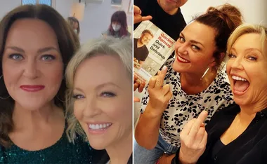 Chrissie Swan pays tribute to Celebrity MasterChef co-star Rebecca Gibney on her birthday