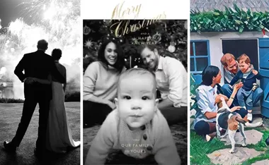 Harry and Meghan’s Christmas cards all have one telling feature in common, and it tells us a lot about them