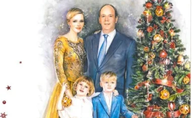 Princess Charlene shares the Monaco royal family’s unconventional Christmas card with fans
