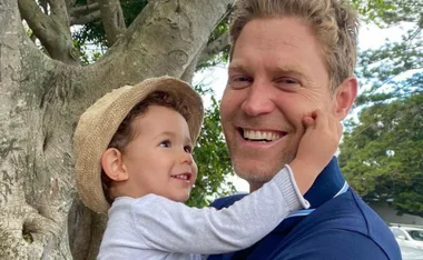Our hearts! Dr Chris Brown has welcomed a new member to his family, and it was fate that brought them together